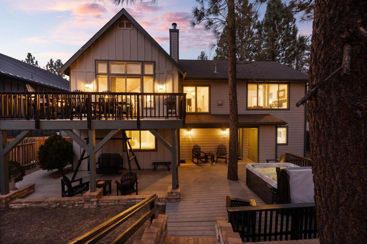 New Serenity Lodge Base Of Snow Summit Hot Tub Big Bear Lake Exterior photo